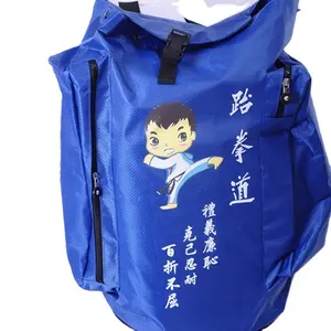 Blaue Taekwondo Rucksack Tasche Sporttasche