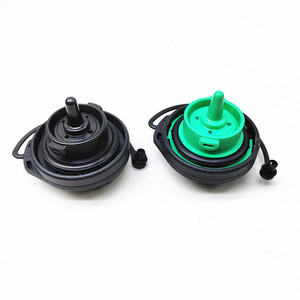 Bouchon de réservoir de carburant avec verrouillage 8K0201550 pour Volkswagen Audi Skoda, couvercle intérieur ABS avec options vert et noir - Product Image 1