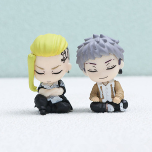 Lot de 4 figurines <span class=keywords><strong>Tokyo</strong></span> <span class=keywords><strong>Revengers</strong></span> Série Sommeil <span class=keywords><strong>Manjiro</strong></span> <span class=keywords><strong>Sano</strong></span>, Boîte Mystère Anime, Jouet Gachapon, Prizes en Boîte Œuf - Product Image 2