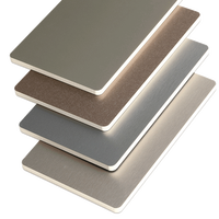 Panneaux composites en aluminium (ACP ACM) en gros, 3 mm/4 mm/5 mm, Alucobond 1220x2240, revêtement PVDF, ignifuge A2, écologique, pour usage extérieur