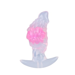 CITYFUN Tapón Anal Transparente con Cola de Zorro, Juguetes Sexuales para Parejas, Cosplay Erótico, Tapón Anal con Cola Peluda para Hombres y Mujeres - Product Image 6