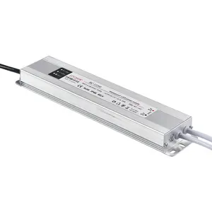 Voltaje de salida 12V 24V IP67 Controlador LED impermeable Fuente de alimentación LED ultrafina Controlador LED impermeable para iluminación LED