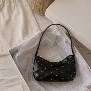 Bolso de Hombro Elegante de Piel Sintética para Mujer, Marca Shine Lady, con Correa Única, Cierre Metálico, para Llevar Bajo el Brazo, con Espacio para Teléfono, Cartera y Lápiz Labial - Product Image 1