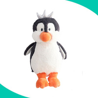 Peluche pingouin de 10 pouces de Shenzhen, cadeau pour enfants, peluche pingouin moelleuse et douce