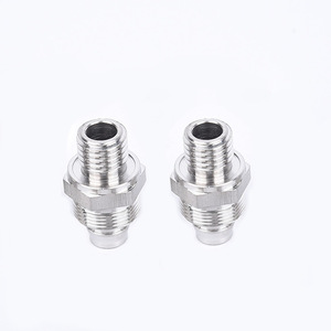 เครื่องกลึงโลหะอัตโนมัติ304/316/316L เครื่องจักรซีเอ็นซีงานตามสั่งบริการโรงงาน OEM ODM - Product Image 5