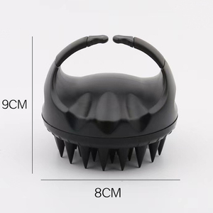 Wasserdichtes Silikon-Kopfhaut massage gerät Haar wäscher Weiche Borsten Peeling Schuppen entfernung Shampoo Bürsten kopf massage gerät Produkt - Product Image 3