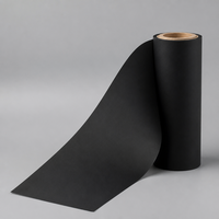 Film BOPET noir mat ultra-fin 6μm (B403D) - Film mince sans halogène pour le blindage d'écrans et l'isolation de circuits flexibles