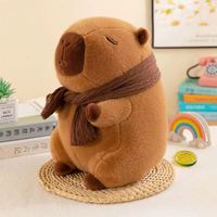 Capibala Dolfijn Koning Dieren Pluche Speelgoed Stressverlichting Geborduurd Kawaii Lelijke Schattige Grote Kussenpop voor Meisjes Verjaardagscadeau