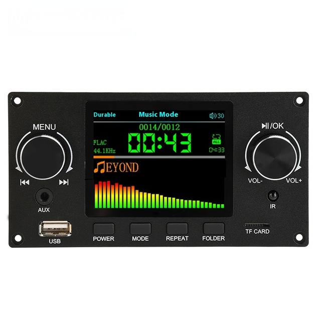 I2S Digital Audio Output Module DC5V 2.8 Inch TFT Color Screen Lossless Audio Decoding Board Player Audio Products Accessory