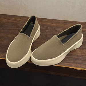 Chaussures beanie tendance pour hommes, à enfiler, avec dessus en peluche et semelle extérieure en caoutchouc – Design élégant et simple pour les trajets quotidiens toutes saisons - Product Image 5