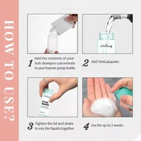 Kit de shampoing pour cils sans huile, nettoyant moussant pour cils, nettoyage en profondeur, doux, sans irritation, élimination des acariens
