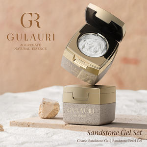 GULAURI 2025 New Modeling Texture Poire <span class=keywords><strong>Blanc</strong></span> Brillant Grès Texture Gel Polish pour Nail Art 3D Nail Design - Product Image 6