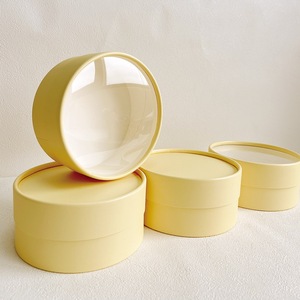 Eco Friendly Kraft Paper Canister, Food Grade Round Cardboard Tube <b>Box</b> for Cheesecake, Baking Dessert & <b>Bakery</b> Gift - Product Image 2