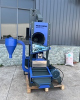 Machine à décortiquer le riz commerciale 1000 kg/h, machine industrielle de décorticage du riz, polisseuse à riz 380V pour le traitement du riz paddy