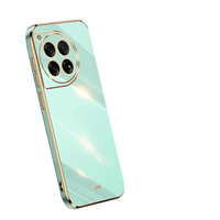 Coque de téléphone galvanisée chromée 6D Housse de protection d'objectif en TPU souple pour OnePlus Ace 5 Ultra Ace 5 Racing Ace 5 Pro