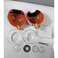 Modelo de Simulación de Ojo Humano MAXCARE MAC-YJ89, Globo Ocular Anatómico de Oftalmología de PVC con Aumento de 6 Veces para Enseñanza y Entrenamiento en Escuelas