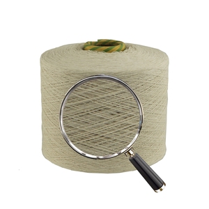 Màu Đen Và Trắng Sợi Ne <span class=keywords><strong>30S</strong></span> Tái Chế 65% <span class=keywords><strong>Polyester</strong></span> 35% Cotton Pha Trộn Sợi Để Làm Vải - Product Image 6