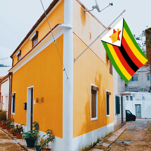 Vente en gros de drapeaux de l'État <span class=keywords><strong>du</strong></span> Zimbabwe 3x5 pieds, en polyester 68D/100D, personnalisables, toutes les nations, livraison rapide depuis un fournisseur fiable - Product Image 2