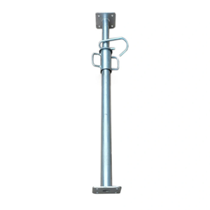 Poteaux de soutènement métalliques robustes réglables pour la construction, supports de poutre en acier réglables, étais de plancher pour la construction - Product Image 1