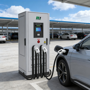 Estación <span class=keywords><strong>de</strong></span> Carga para Vehículos Eléctricos HJ Industrial <span class=keywords><strong>de</strong></span> 400kW con Cuatro Conectores, para Camiones <span class=keywords><strong>de</strong></span> Minería y Servicios Logísticos - Product Image 1