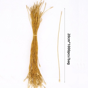 Etiquette de joint de corde de vêtement personnalisée fournisseur ficelle d'étiquette suspendue en fil d'or pour accessoires de vêtement - Product Image 4