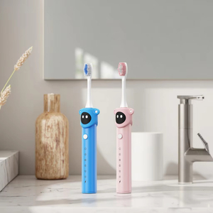 แปรงสีฟันไฟฟ้าโซนิคแบบนุ่มสำหรับผู้ใหญ่ ลา<span class=keywords><strong>ย</strong></span>การ์ตูน ชาร์จได้ กันน้ำ IPX7 ใช้ในบ้านได้ น่ารัก ราคาประห<span class=keywords><strong>ย</strong></span>ัด - Product Image 1