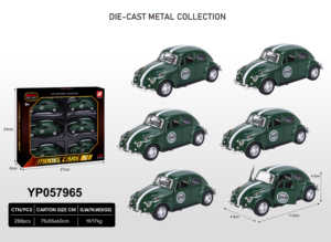 Coche de Juguete Lijia Escala 1:36, Modelo de Aleación Fundida a Presión, con 2 Puertas Abatibles y Mecanismo de Retroceso, para Niños de 2 a 14 Años, Unisex - Product Image 3