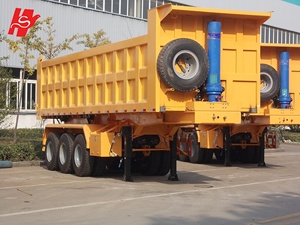 Transport lourd Chine 80 100 tonnes 4 essieux benne semi-<span class=keywords><strong>remorque</strong></span> à vendre - Product Image 4