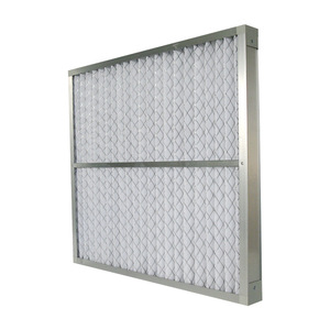 Khung nhôm sơ cấp Xếp Li bảng nhôm có thể giặt cuộn sợi tổng hợp cho điều kiện ống khói tùy chỉnh Bộ lọc không khí trước - Product Image 3