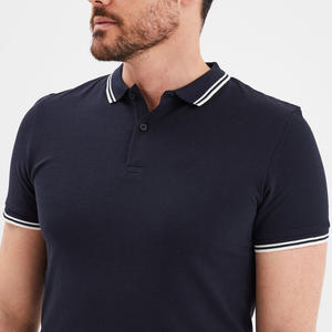 Camiseta de Manga Corta para Hombre, Personalizada con Bordado, Tejido Sólido Antiarrugas, 100% Algodón, Secado Rápido, para Marca Corporativa - Product Image 4