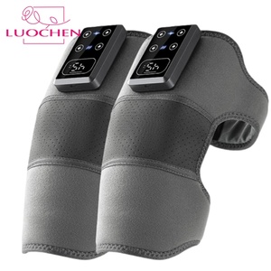 Masajeador Corporal Inalámbrico con Vibración y Compresa Caliente, Almohadilla Envolvente para Alivio del Dolor y Mejora de la Circulación Sanguínea, Recargable, con Temporizador de 1 Hora, Cinturón de Masaje - Product Image 1