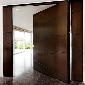 Cửa Xoay Bằng Gỗ Nguyên Miếng Bên Ngoài Lối Vào - Product Image 3