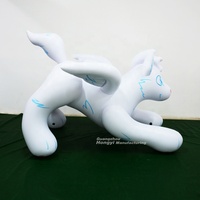 Jouet de dessin animé publicitaire SPH pour chien gonflable blanc Offre Spéciale personnalisé