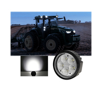 Feux de travail ronds à LED 9-32V pour tracteur John Deere 7200R 7210R 7215R, éclairage de travail à LED