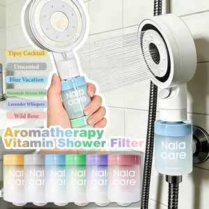Filtre de Douche Parfumé B VC pour la Beauté de la Peau, Purificateur d'Eau, Adoucisseur de Salle de Bain, Aromathérapie, Filtre de Douche à Vitamine - Product Image 1