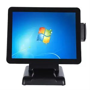 All In 1 Pos Systems For Self Ordering System 15 Inch I3/gen4 Desktop And Portable Pos Terminal Cash Register