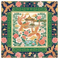 Tapis de Mahjong de Voyage Miniature de Luxe en Caoutchouc Naturel Premium, Antidérapant, Inodore, pour Jeux de Poker et Divertissement, Conception Personnalisée