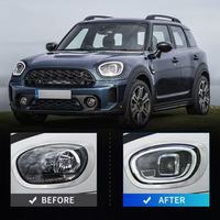 Feux avant LED Nouveau produit pour Mini Cooper Countryman F60 Feux avant 2017-2023 2ème génération Modèle halogène officiel uniquement