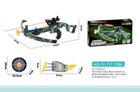 Arc à poulies de chasse camouflage compact avec cible, jouet de tir à l'arc pour enfants