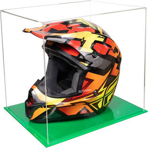 Caja de exposición para casco de coche de carreras, personalizada, de acrílico transparente, de alta calidad - Product Image 2