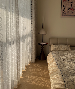 Rideaux Voilages Transparents Blancs Vintage ZSTARR, Lot de 2 Panneaux, Filtration de la Lumière, à Œillets, pour Salon et Chambre à Coucher - Product Image 2