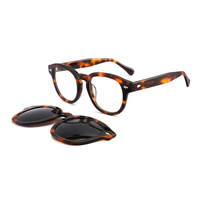 Nouveau grand cadre lunettes de soleil miroir mode cadre Tr magnétique lunettes de soleil multicolores pour hommes et femmes 12 OEM unisexe acétate