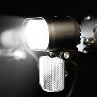 Wuxing – kit de conversion de moteur de vélo de ville électrique fat bike, pièces de phare avant LED en aluminium