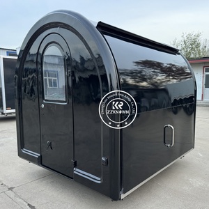 ZZKNOW <span class=keywords><strong>Mini</strong></span> remorque de restauration mobile entièrement équipée, petit chariot de nourriture, boutique de boissons mobiles, camion de nourriture pour la vente de glaces - Product Image 1