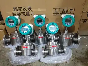 Flange 24VDC Digital Flowmeter Natural Gas Diesel Oil Petroleum Oval Gear Flow Meter With 4-20mA Pulse Output