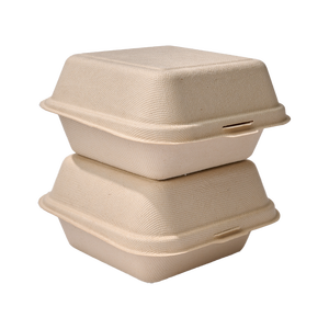 Fabricante de JN, venta al por mayor, caja de hamburguesas degradable desechable, caja de embalaje de entrega para llevar - Product Image 4