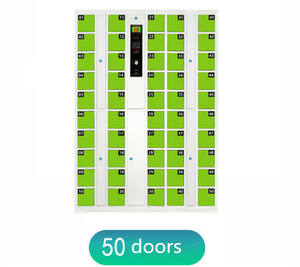 Casier de stockage de charge de <span class=keywords><strong>téléphone</strong></span> portable public électronique en acier personnalisé de plusieurs couleurs - Product Image 2