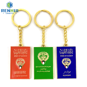 중국 도매 사용자 정의 당신을 자신의 로고 금속 3D 키 체인 Llaveros De 금속 기념품 선물 - Product Image 4