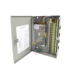 CCTV Centralized Power Supply Box 12V 20A 18 Channels 240W LED Switching Power Supply For Surveillance <b>Cameras</b> - Product Image 1
