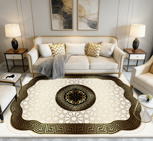 Tapis de prière islamique pour la décoration de l'Aïd, fabriqué à la machine, écologique, antidérapant, texture douce - Product Image 1